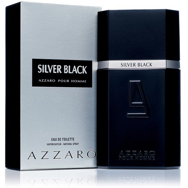 Azzaro Silver Black Eau de Toilette Masculino 100 ml